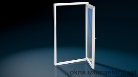 Одностулкові металопластикові вікна